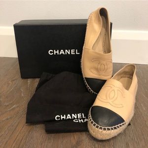 AUTHENTIC CHANEL ESPADRILLES 🖤